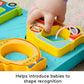 Fisher-Price Baby Sorting Toy Shapes Sounds Vehicle Puzzle