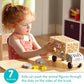 Melissa & Doug Melissa Doug Animal Rescue Shape-Sorting Truck - Wooden Toy With 7 Animals and 2 Play Figures -Vehicle