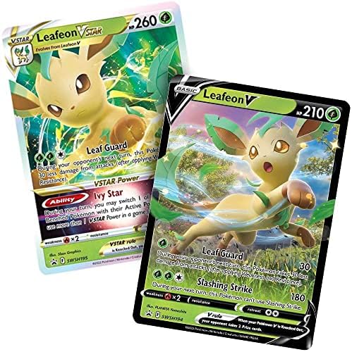 Pokemon Cards Leafeon VSTAR Special Collection Box
