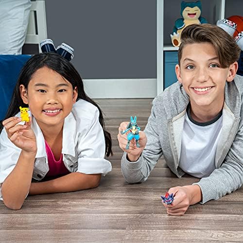 Pokemon Battle Figure Multipack Set - Features 2-Inch Pikachu and Zorua Figures Plus