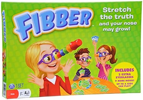 Spin Master Fibber Board Game with Bonus Items