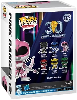 Funko POP TV Mighty Morphin Power Rangers 30th Anniversary - Pink Ranger - Power Rangers TV - Collectable Vinyl Figure