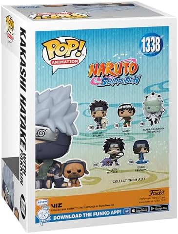 Funko Pop Naruto Shippuden Naruto Uzumaki Kurama Link Mode Figure Multicolor Kakashi with