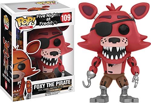 Funko POP Five Nights at Freddy's - Foxy The Pirate Funko Pop Vinyl Figure Bundled with