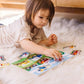 Melissa & Doug Melissa Doug Vehicles Wooden Peg Puzzle 8 pcs