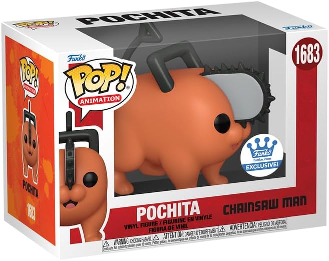 Funko Pop Animation Chainsaw Man Pochita Vinyl Figure 3.75 inches