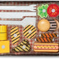 Melissa & Doug Melissa Doug Grill and Serve BBQ Set 20 pcs - Wooden Play Food and