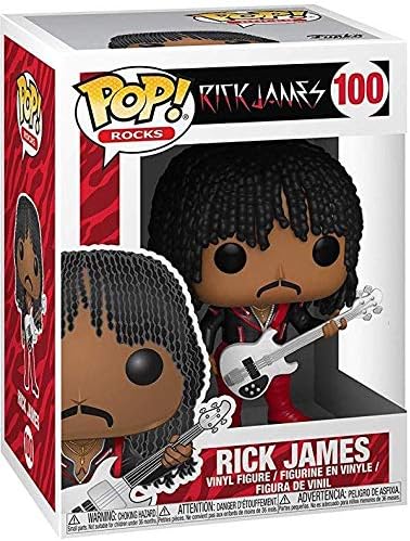 Funko Rocks Rick James - Superfreak Pop Vinyl Figure Includes Compatible Pop Box