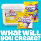 Play-Doh Brand Air-Dry Clay Bucket Paintable White Modeling Clay Arts Crafts Gift Craft