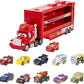Mattel Disney and Pixar Cars Mini Mack Racers Hauler 1 Toy Car Transporter Truck Holds 18