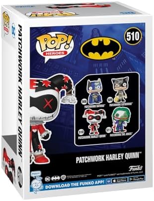 Funko POP Animation Patchwork - Harley Quinna - DC Comics - Collectable Vinyl Figure
