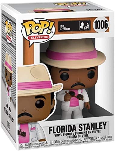 Funko Pop TV The Office - Florida Stanley Hudson Vinyl Figure Bundled with Compatible Pop