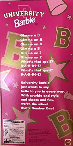 Barbie University of Miami Cheerleader Barbie Doll