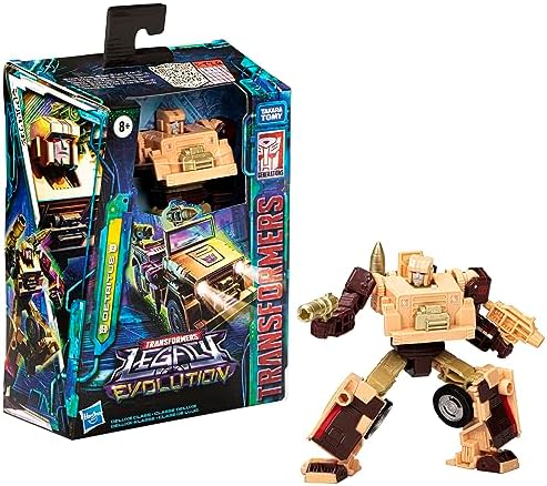 Hasbro Transformers Legacy Evolution Deluxe Class Detritus Toy 5.5-inch Action Figure for