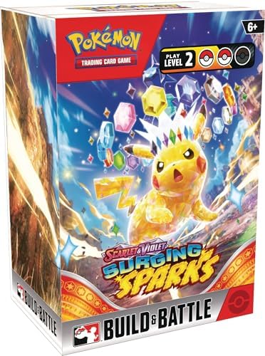 Pokemon TCG Scarlet Violet - Surging Sparks Build Battle Box