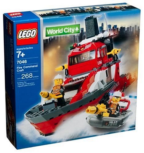 LEGO City Fire Rescue Fire Command Craft