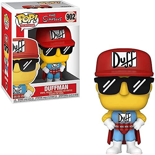 Funko POP The Simpsons - Duffman Funko Pop Vinyl Figure Bundled with Compatible Pop Box
