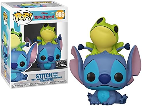Funko pop Lilo and Stitch Stitch with Frog