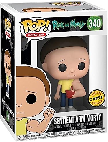 Funko Pop Animation Rick and Morty - Bloody Sentient Arm Morty Chase Variant Limited