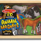 Melissa & Doug Melissa Doug Animal Wooden 20 Magnets-in-a-Box Gift Set 1 Theme Compatible