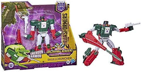 Transformers Bumblebee Cyberverse Adventures Ultra Class Skullcruncher Action Figure -