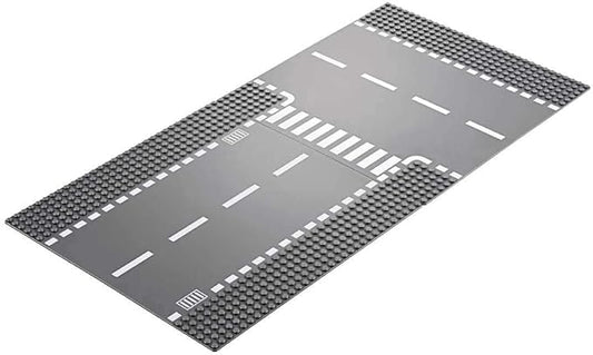 LEGO City Straight and T-Junction Road Plates