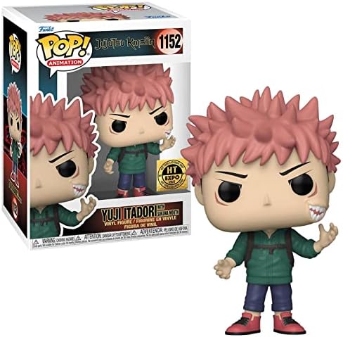 Funko Jujutsu Kaisen Pop Yuji with Sukuna Vinyl Figure 2022 HT Expo