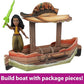 Mattel Disney Princess Raya Classic Storybook Set with 7 Characters Including Raya Human Sisu Dragon Sisu Small Doll