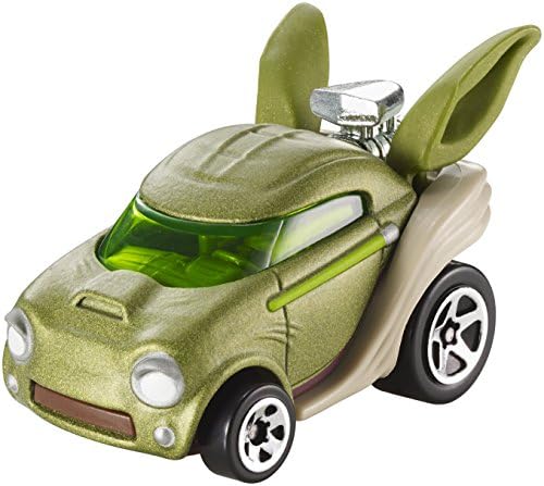 Mattel Hot Wheels Star Wars Yoda Character Car