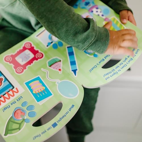 Melissa & Doug Melissa Doug Blue's Clues You Children's Book - Poke-A-Dot Shapes with