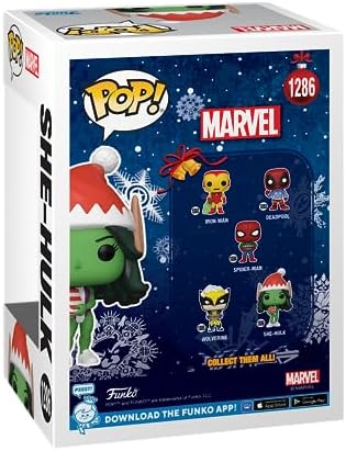 Funko POP Marvel Holiday - She-Hulk - Marvel Comics - Collectable Vinyl Figure