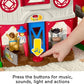 Fisher-Price Little People Toddler Farm Animal Friends 8-Piece Figure Set for Pretend