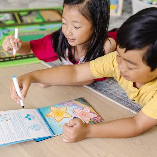 Melissa & Doug Melissa Doug On the Go Game On Reusable Wipe-Off Activity Pad Reusable