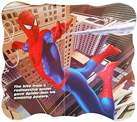 Marvel Spiderman Board Book Set - 4 Amazing Superhero Board for Boys Girls