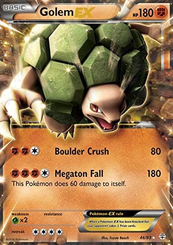 Pokemon - Golem-EX 4683 - Generations