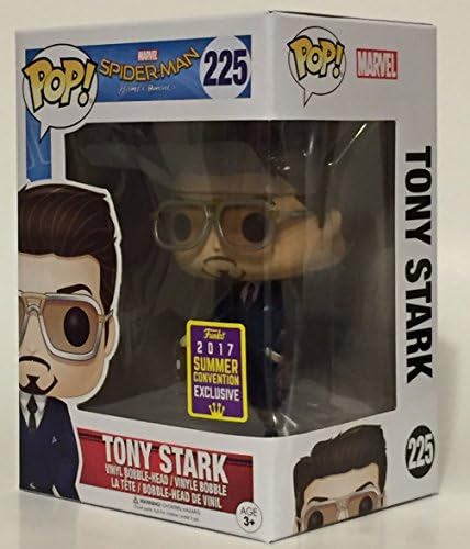 Funko Pop SDCC 2017 Tony Stark Holding Helmet Limited Edition Summer Convention