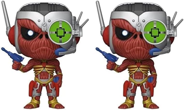 Funko POP Pop Rocks Iron Maiden- Eddie- Somewhere in Time wChase Styles May Vary