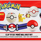 Pokemon Clip 'N' Go Belt Set with 3 Poke Balls 2 Figures - Includes Pikachu and Cubone