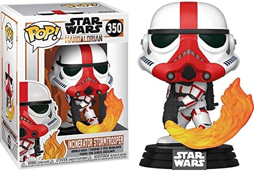 Funko POP Star Wars The Mandalorian - Incinerator Stormtrooper Funko Pop Vinyl Figure