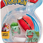 Pokemon Official Bulbasaur Clip and Go Comes with Bulbasaur Action Figure and Poke Ball