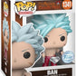 Funko Pop Animation The Seven Deadly Sins Ban Diamond Previews Vinyl Figure