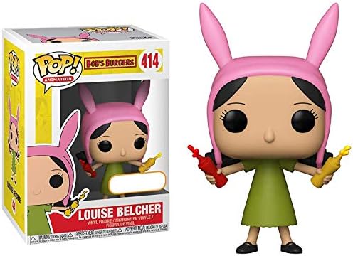 Funko Pop Bob's Burgers Louise Belcher with Condiments Vinyl Figure