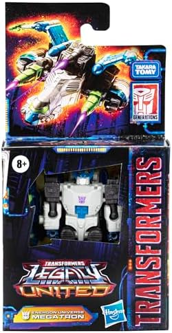 Transformers Legacy United Core Class Energon Universe Megatron 3.5-inch Converting