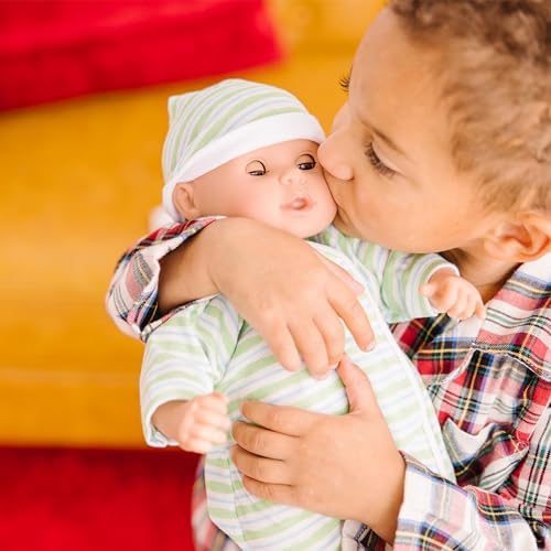 Melissa & Doug Melissa Doug Mine to Love Twins Sebastian Sofia 15 Medium Skin-Tone Boy and Girl Baby Doll