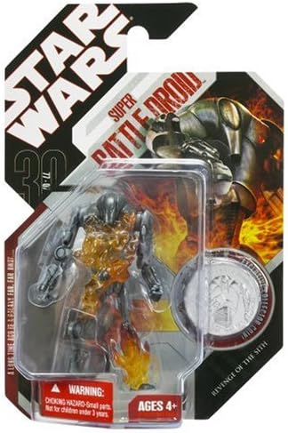 Hasbro Star Wars 3.75 Basic Figure Super BATTLEDROID