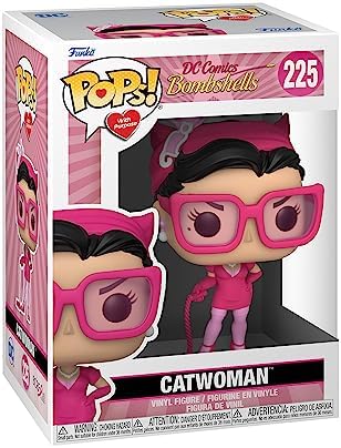 Funko Pop Heroes Breast Cancer Awareness - Bombshell Catwoman