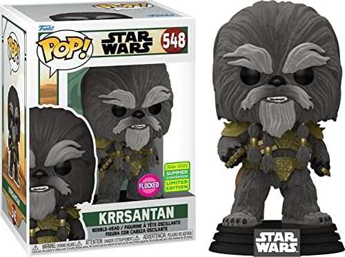 Funko Pop Star Wars Krrsantan Flocked Summer Shared Convention Vinyl Figure FUN65256