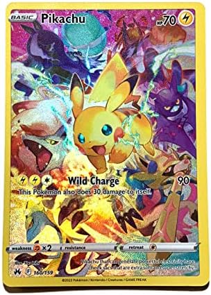 Pokemon - Pikachu 160159 - Crown Zenith - Secret Rare Card