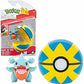 Pokemon Clip N Go Pokeball 5 cm Totodile Battle Figure - Attachable to Belt - New 2022 -