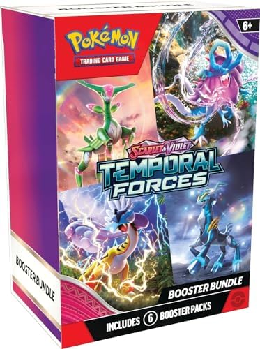 Pokemon TCG Scarlet and Violet Temporal Forces Booster Bundle